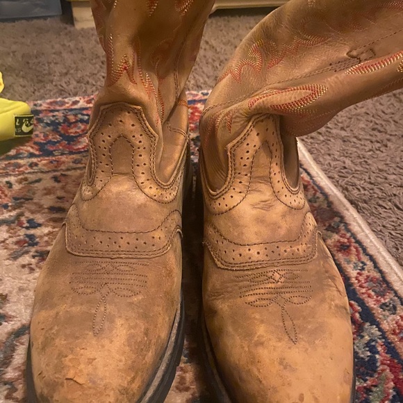 the working man brand Other - Classic Brown Western Cowboy Boots